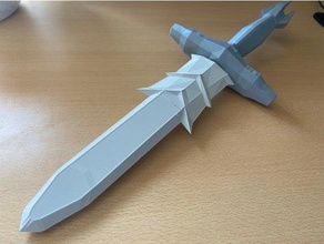 tes iv oblivion - sheath blade woe 3d print model - Mito3D