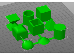 rin's basic shape test basic rinlove shape test test print 3d print model - Mito3D