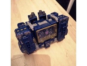 transformers wfc siege soundwave add ons 3d print model - Mito3D