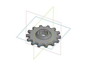 tubo ruota kingroon kp3 aggiornamento 3d print model - Mito3D