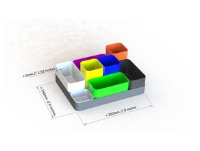 box set boxes 3d print model - Mito3D