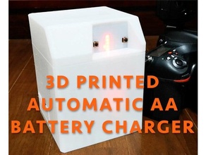 automático robótico aa bateria carregador 3d print model - Mito3D