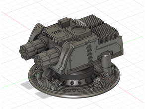 boltstorm redoute bunker firestrom courant 3d print model - Mito3D