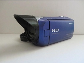 Sony Handycam Kapuze 3d print model - Mito3D