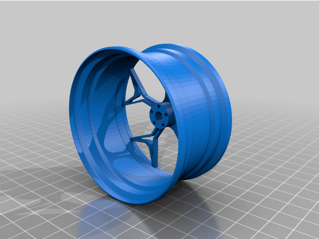 alloy wheel car rim 3D print model - Mito3D
