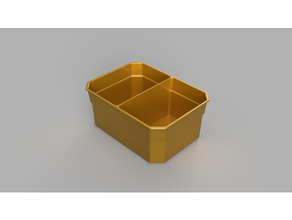 fatmax Kleine zona caja mit steg box 3d print model - Mito3D