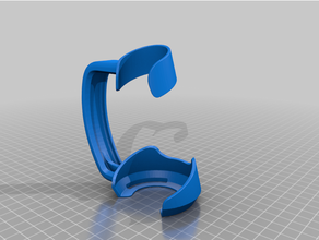 yönelimli şirin anti tip tutucular 3d print model - Mito3D