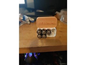 Duplo bateria suporte tampa 3d print model - Mito3D