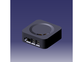 Himbeere pi Fall Mantel 40mm Ventilator Apfel tv alexa cool Gehege Homebridge Homekit Rapberry 3d print model - Mito3D