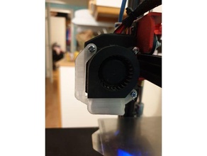 cr-10s pro v2 duct extra support arms cr10sprov2 3d print model - Mito3D