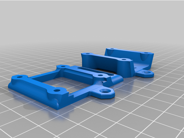 cr 10 v2 traîne monter chaîne 3D print model - Mito3D