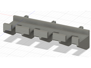 pegboard raf 4 pc kazıyıcı Ayarlamak liman navlun 3d print model - Mito3D