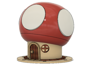Kröte Haus luigi Mario Nintendo wii 3d print model - Mito3D
