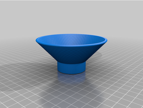 powder funnel 3d print model - Mito3D