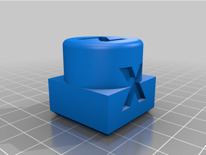 étalonnage cube 30mm 3d print model - Mito3D