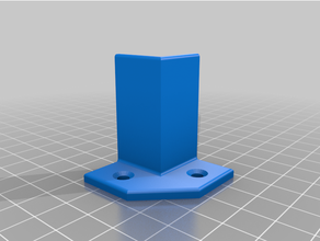 table leg bracket 3d print model - Mito3D