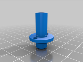 filament guider tube cr 3d print model - Mito3D