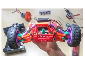 eixo buggy carro absorventes rc carrc diferencial deriva rccar choque absorvedor 3d print model - Mito3D