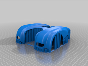 robot kit hood - 18 cm printer 3d print model - Mito3D
