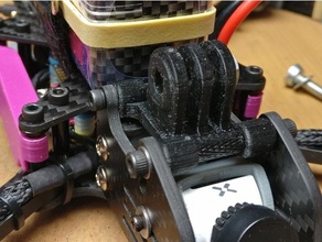 talystmachine banggod cloner Go Pro action caméra doigt monter 3d print model - Mito3D