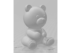 carino orso Bambola 3d print model - Mito3D