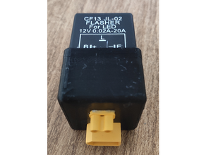 flasher blinker relais cover box xt30 xt60 plugs 3d print model - Mito3D