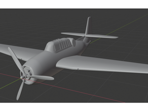 grumman tbm vengador avión bombardeo usn pájaro guerra ww2 3d print model - Mito3D