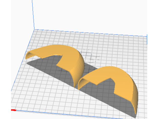 sneaker toe shield protector plastic steel 3D print model - Mito3D