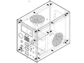 banc Puissance fourniture électronique Table travail 3d print model - Mito3D