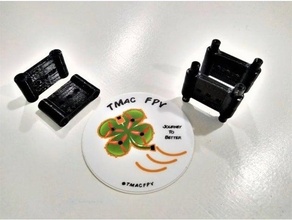 fpv camera mount standoffs drone drones racing 3d print model - Mito3D