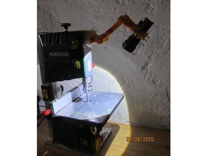 mıknatıs fenerler yular çalışma lambası Led Taschnelampe manyetoter 3d print model - Mito3D