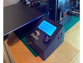 Ender 3 Profi Himbeere pi 4 lcd Anzeige Startseite Mantel 3d print model - Mito3D