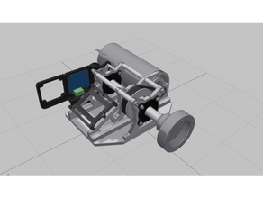 Fai ffb timone ruota caravanghi mmos sim corsa 3d print model - Mito3D