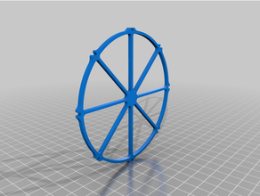 calibration wheel 3d print model - Mito3D