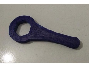 17mm wrench 3d print model - Mito3D