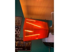 Lampara Gitter casa Dekoracion Lampe 3d print model - Mito3D