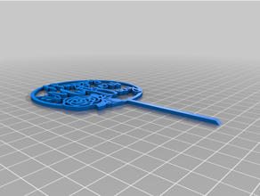 cake toppers 3d print model - Mito3D