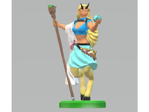 satyr sorceress dungeons dragons 3d print model - Mito3D
