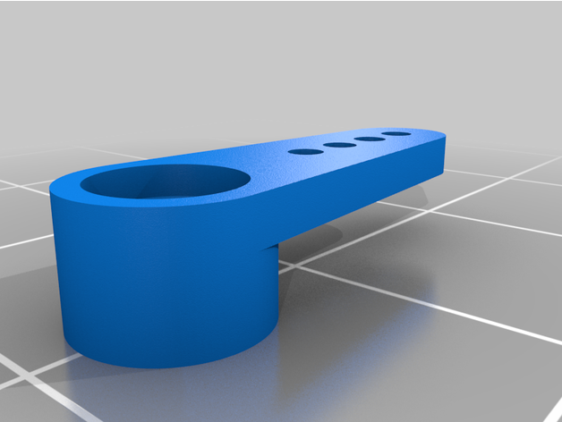 35g servo horn m2 3D print model - Mito3D