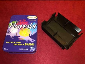 Hanabi Spiel Box einfügen Brettspiel Brettspiele Zubehör Einsätze Veranstalter 3d print model - Mito3D