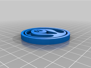 filmation ghostbusters badge 3d print model - Mito3D