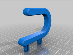 pegboard clip kali fighting sticks escrima 3d print model - Mito3D