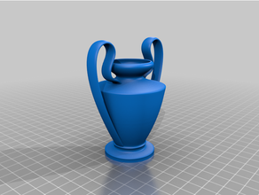 cup trophy 3d print model - Mito3D