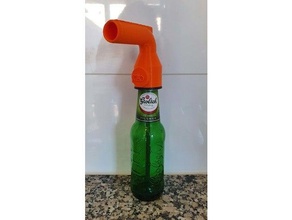 Cerveja snorkel bebendo jogos canhão espingarda Spieskanon 3d print model - Mito3D