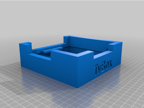 tvbox a95x max base ventilador andróide caso bainha 3d print model - Mito3D