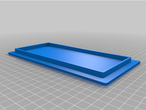 nuvo 30 ext overflow box lid reef 3d print model - Mito3D