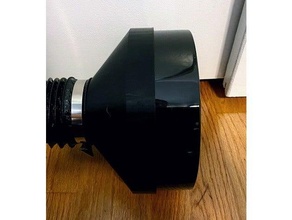 exhaust duct adapter filter fan hepa snapmaker 3d print model - Mito3D