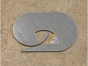 utility blade letter opener 3d print model - Mito3D