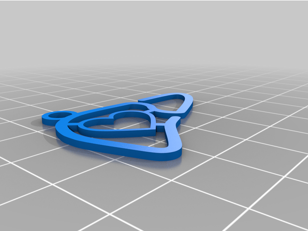 liver trinket 3D print model - Mito3D