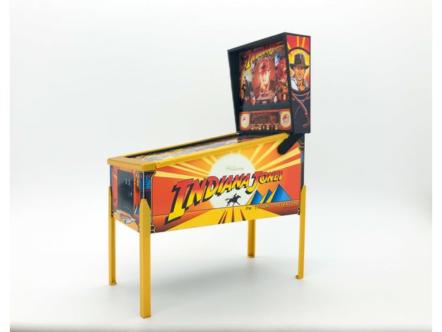 miniature pinball machine bally williams 3D print model - Mito3D